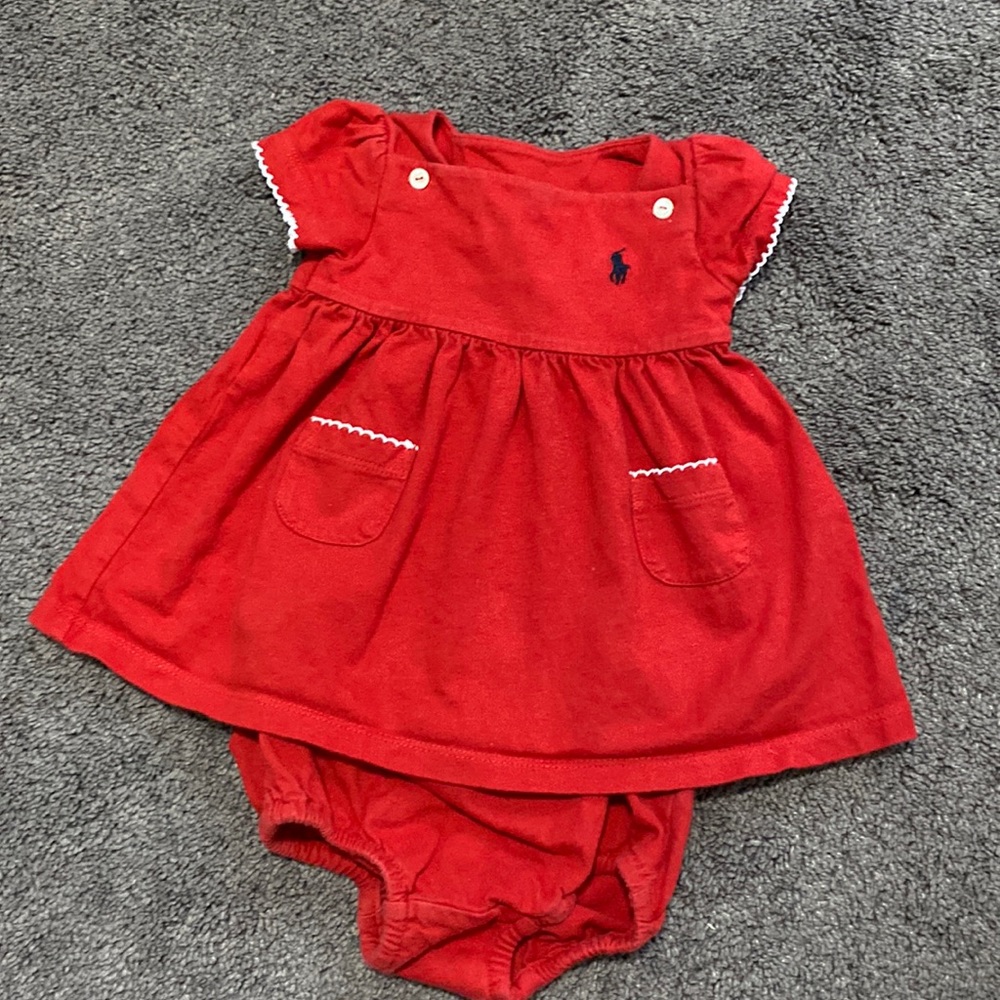 Ralph Lauren 3M dress with matching bloomer